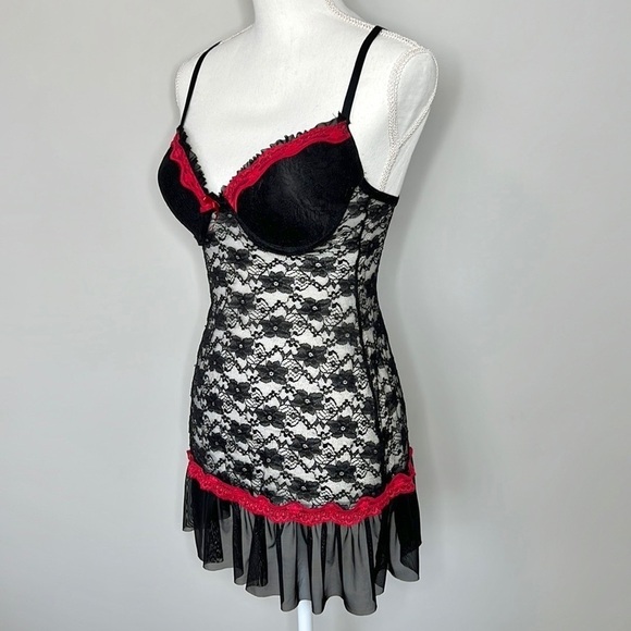 Just Sexy Other - Black Lace Slip